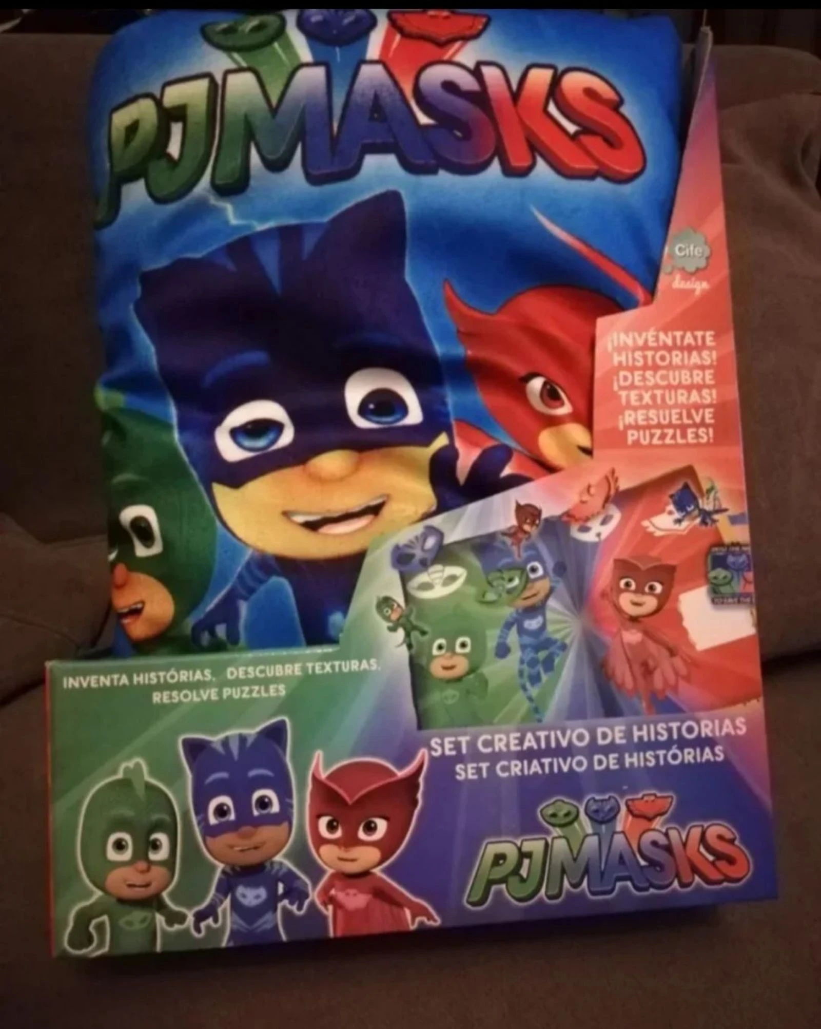 Libro PJ Masks: Inventa Historias